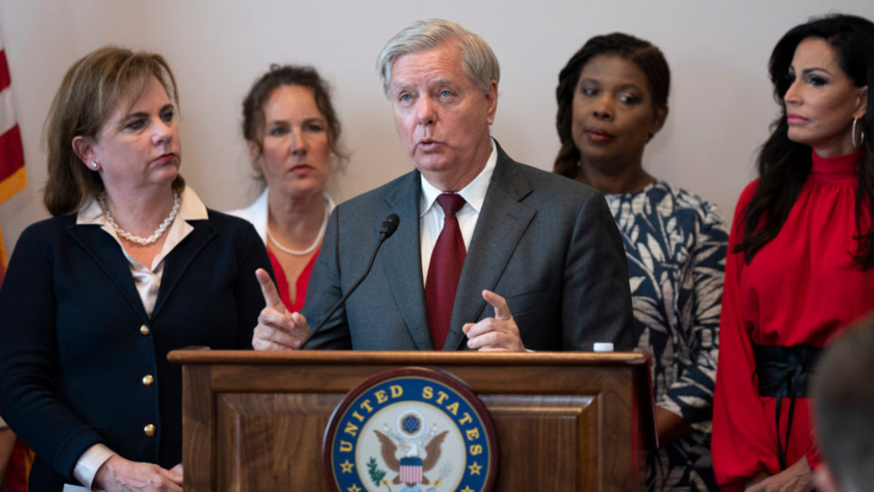 Lindsey Graham Just Introduced A Federal Abortion Ban–And Everyone's Making The Same Joke