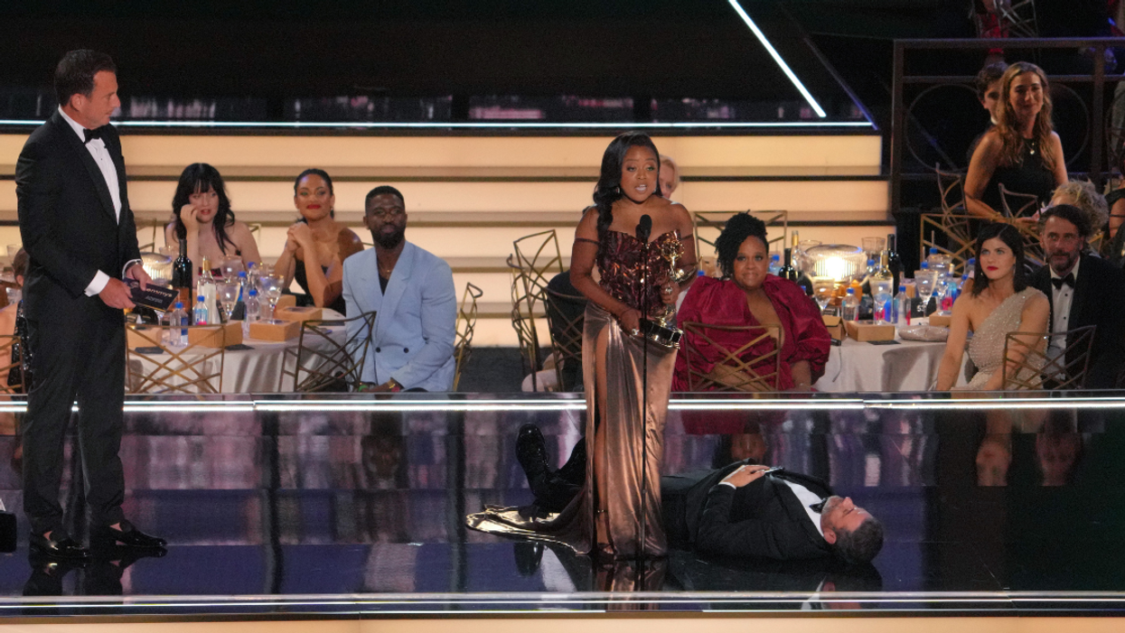 Viral Photo Shows How Quinta Brunson Got Her Revenge After Jimmy Kimmel's Emmys Stunt