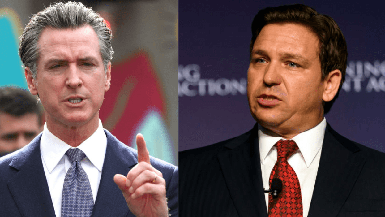 Gavin Newsom Expertly Trolls Ron DeSantis With Invitation To Debate Live On CNN