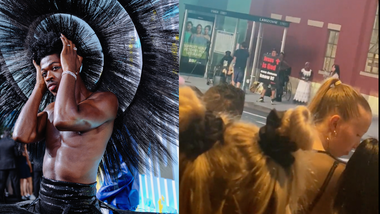 Lil Nas X Just Hilariously Trolled A Group Of Christian Protesters Outside His Concert In Boston