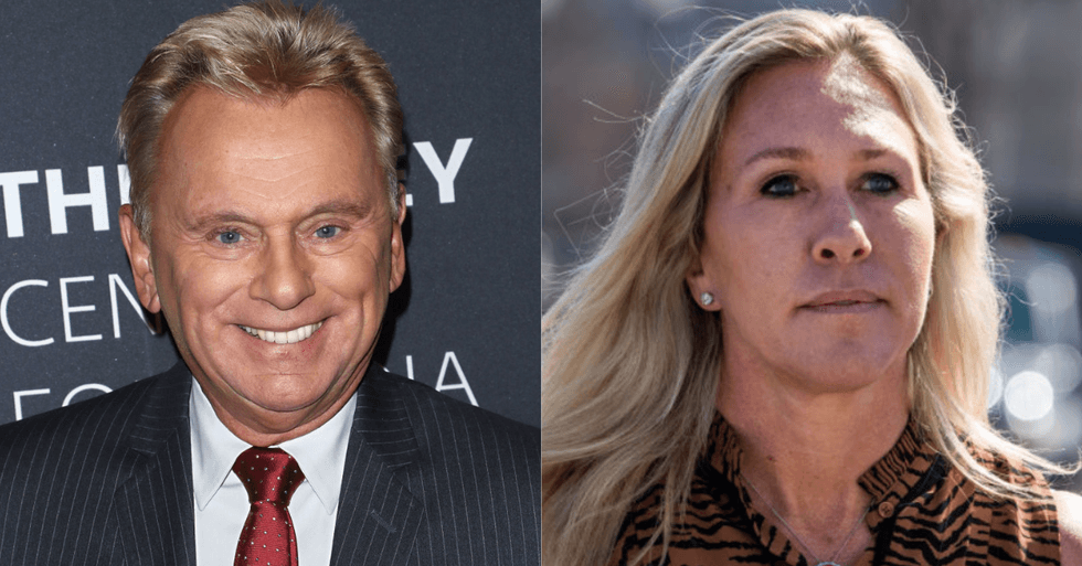 Pat Sajak Sparks Outrage From 'Wheel Of Fortune' Fans After Posing For Photo With MTG