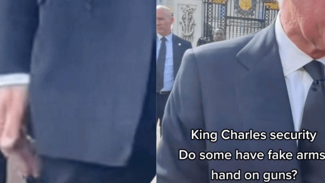 Odd Theory That King Charles' Bodyguards Use Prosthetic Arms Gains Surprising Traction On TikTok