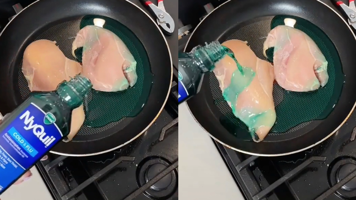 FDA Just Had To Warn TikTokers That Cooking Chicken Marinated In NyQuil Is Indeed Dangerous