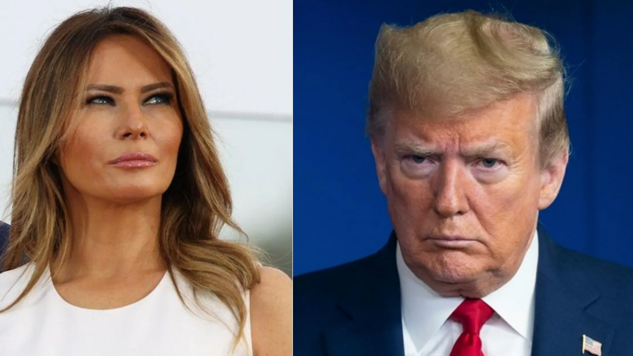 Melania Gets Dig In At Trump In Bizarre Statement Defending Her 'Devotion' To Christmas