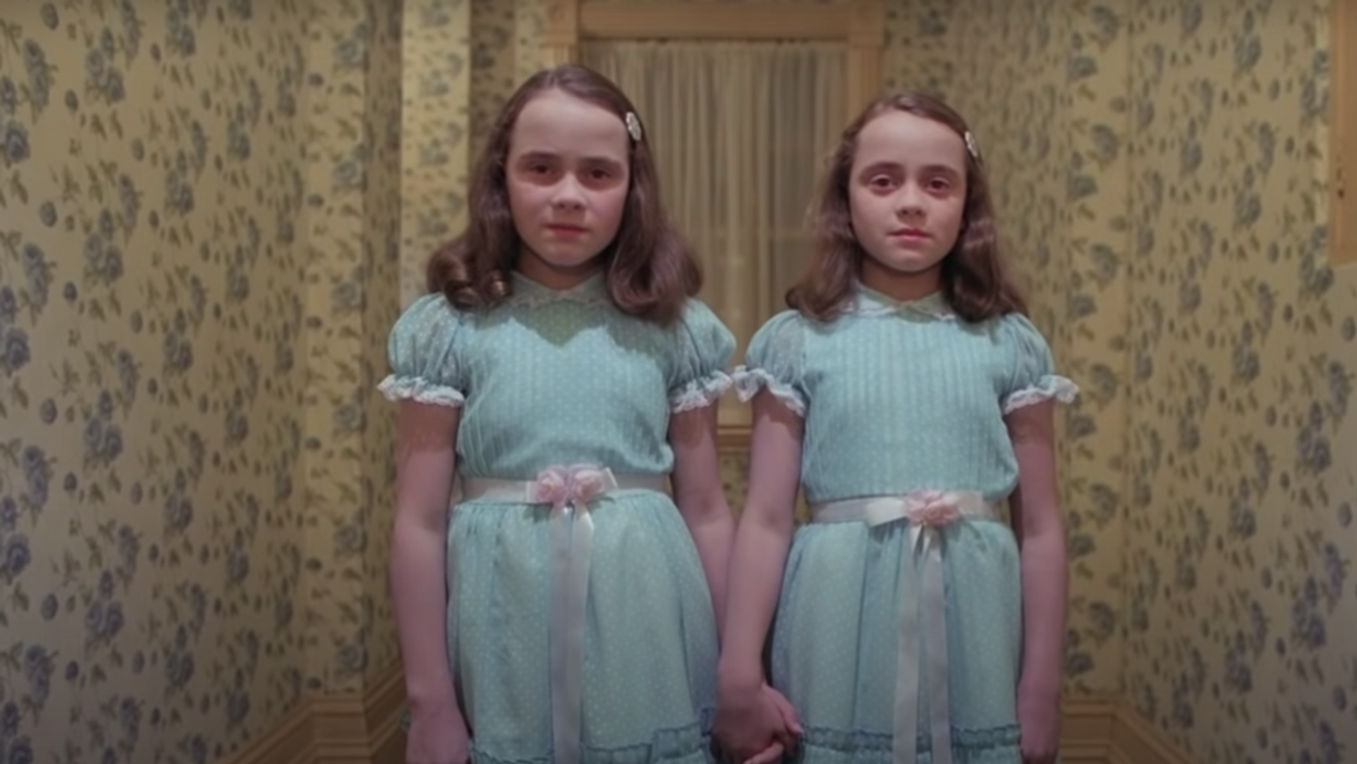 The Creepy Twins From 'The Shining' Just Shared Photos Of Themselves At The Queen's Funeral