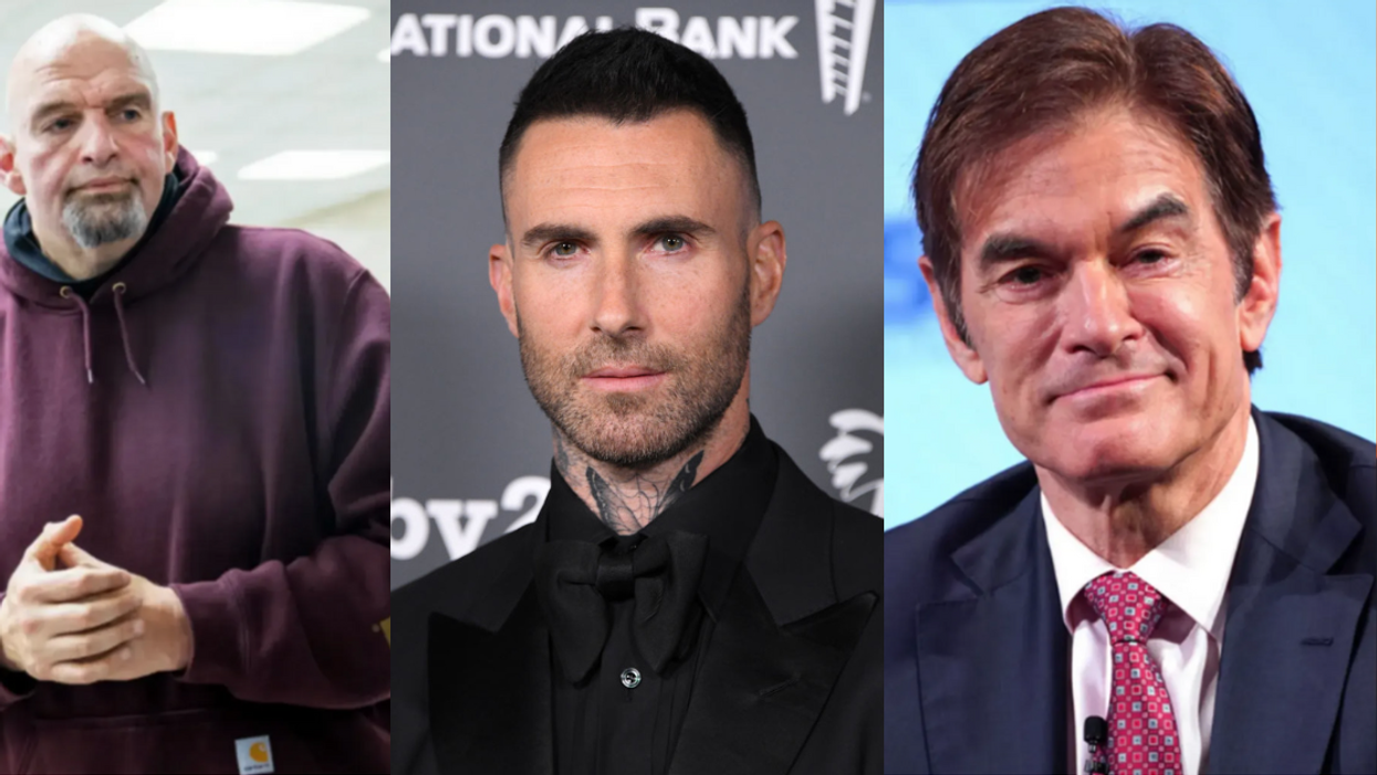 John Fetterman Just Used One Of Adam Levine's NSFW Messages To Expertly Troll Dr. Oz