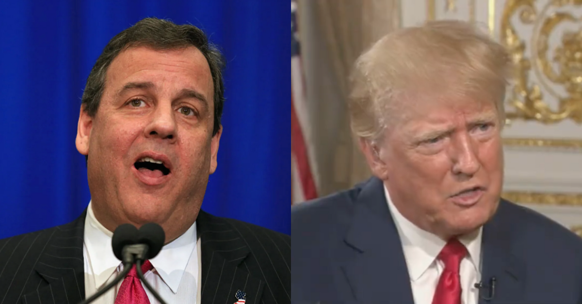 Chris Christie Openly Mocks Trump Over His 'Thinking About It' De-Classification Defense