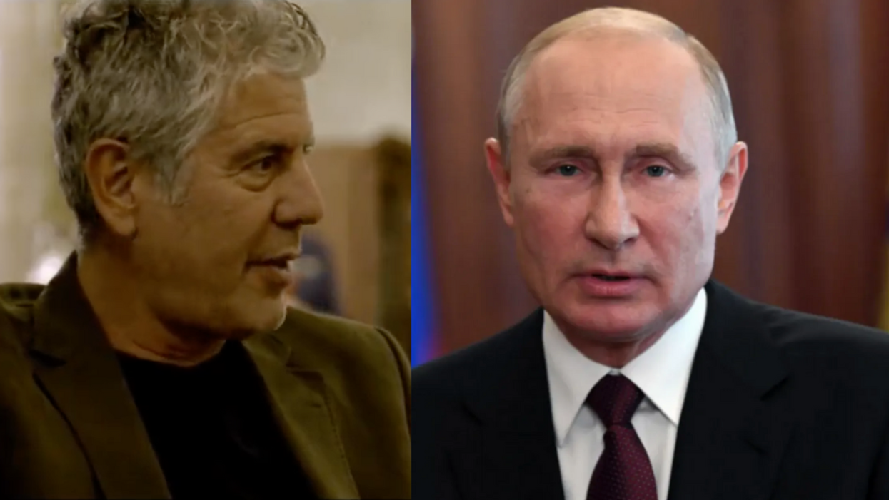 Resurfaced Clip Of Anthony Bourdain Giving His Brutal Opinion Of Putin Is An Instant Classic