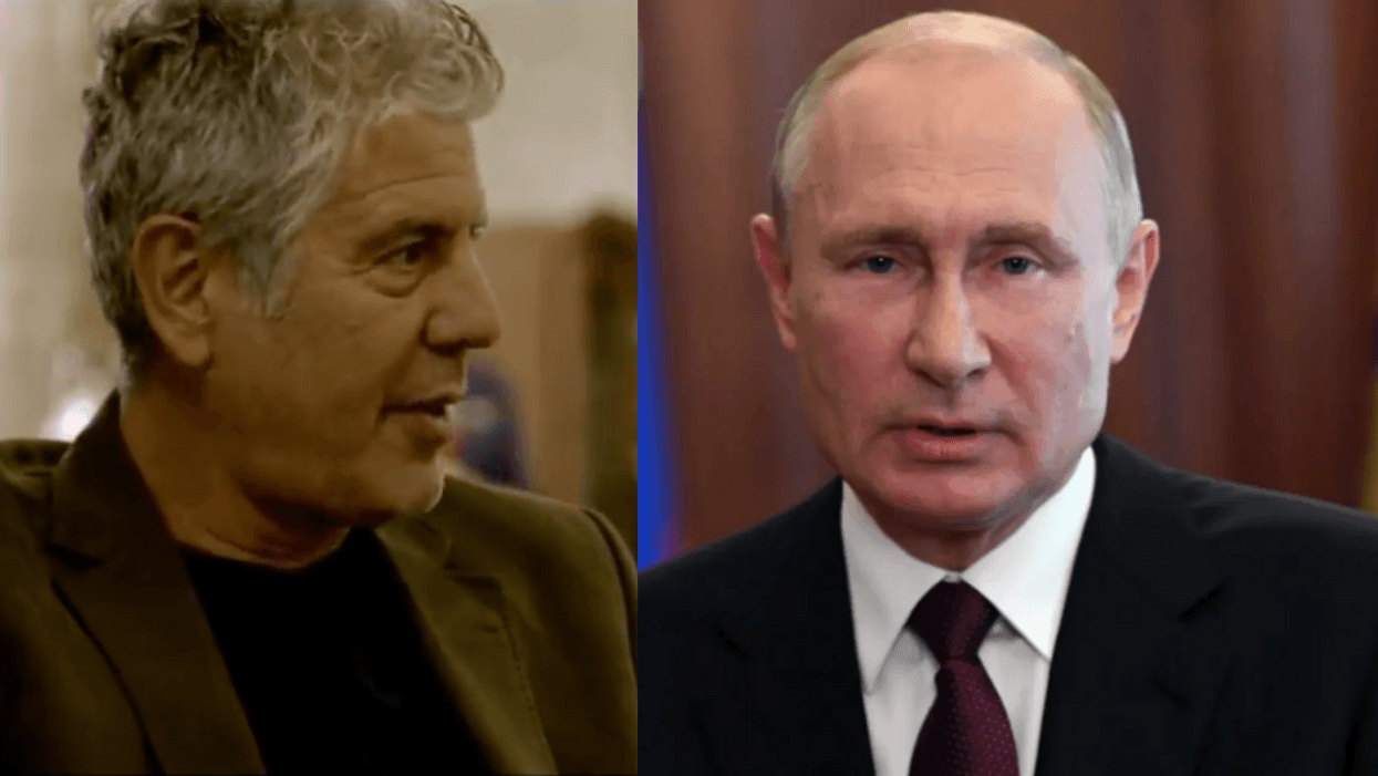 Resurfaced Clip Of Anthony Bourdain Giving His Brutal Opinion Of Putin Is An Instant Classic