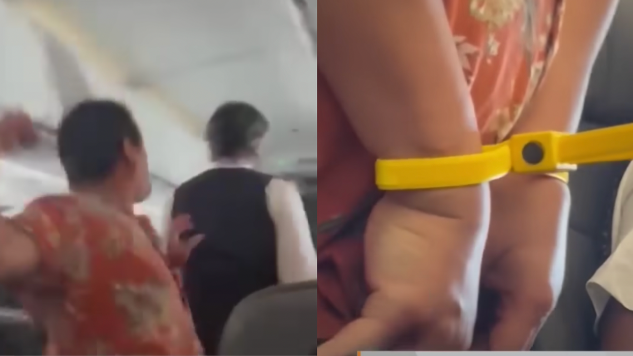 Passenger Arrested After He's Caught On Video Punching Flight Attendant In Back Of The Head