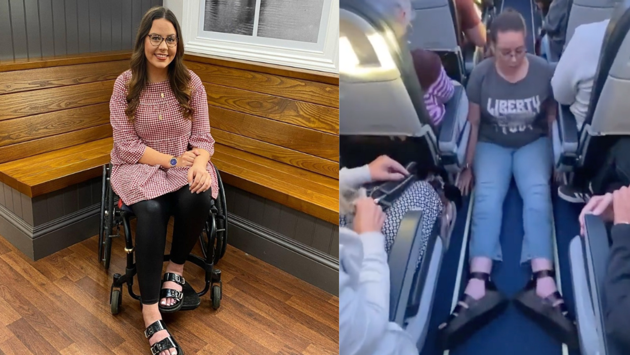 Paralyzed Woman Forced To Drag Herself Down Aisle To Use Bathroom After Flight Attendants Wouldn't Help