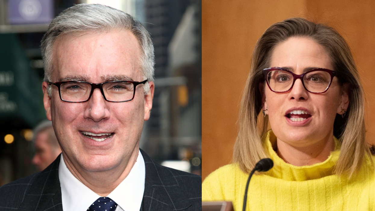 Keith Olbermann Reveals He Used To Date Kyrsten Sinema—And He's Demanding She Resign