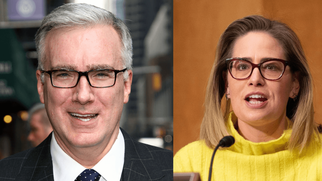 Keith Olbermann Reveals He Used To Date Kyrsten Sinema—And He's Demanding She Resign