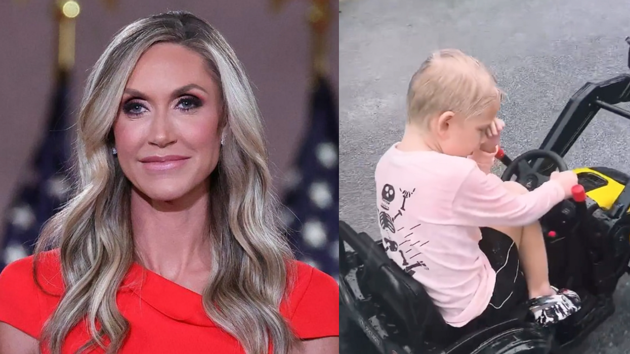 Lara Trump Criticized For Forcing Son To Play Outside During Hurricane Ian As 'Character Building' Exercise