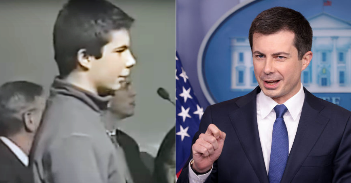 Old Clip Of Pete Buttigieg Asking A Question As A College Freshman Makes Us Love Him Even More