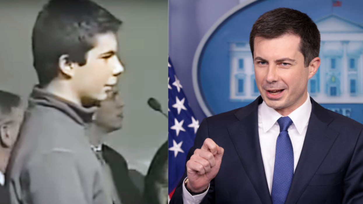 Old Clip Of Pete Buttigieg Asking A Question As A College Freshman Makes Us Love Him Even More