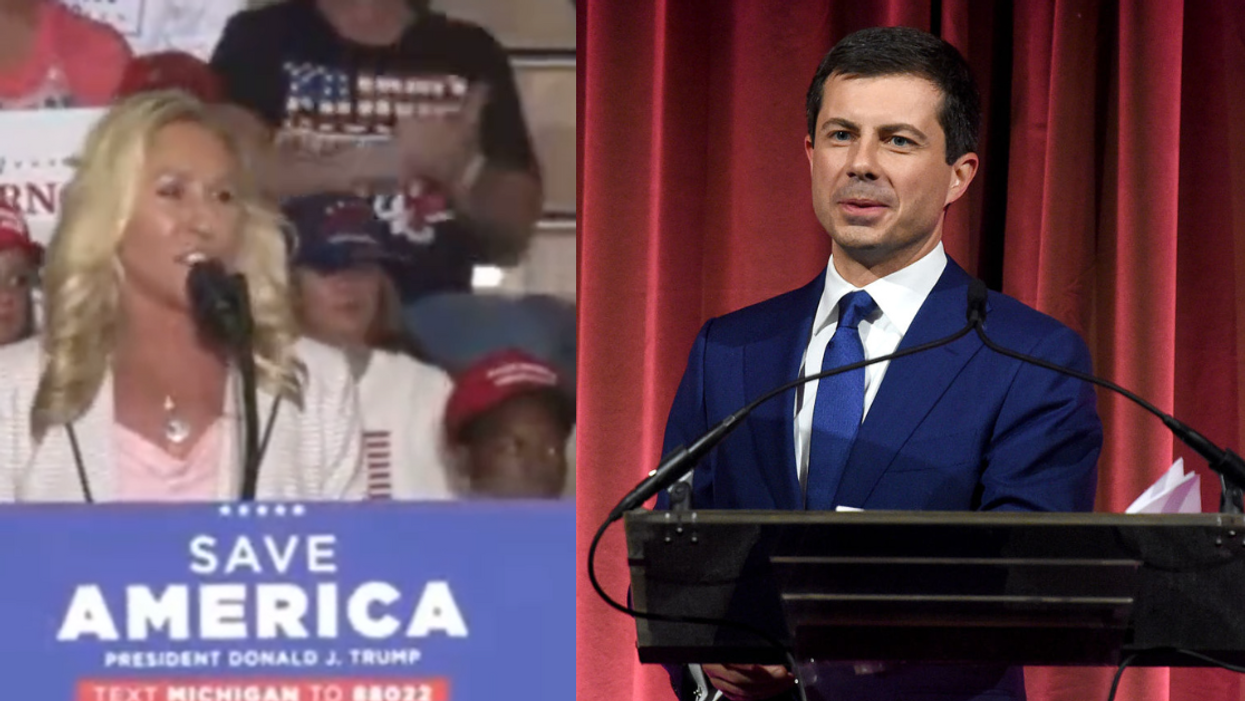 MTG Accuses Buttigieg Of Trying To 'Emasculate The Way We Drive' In Bizarre Rally Speech