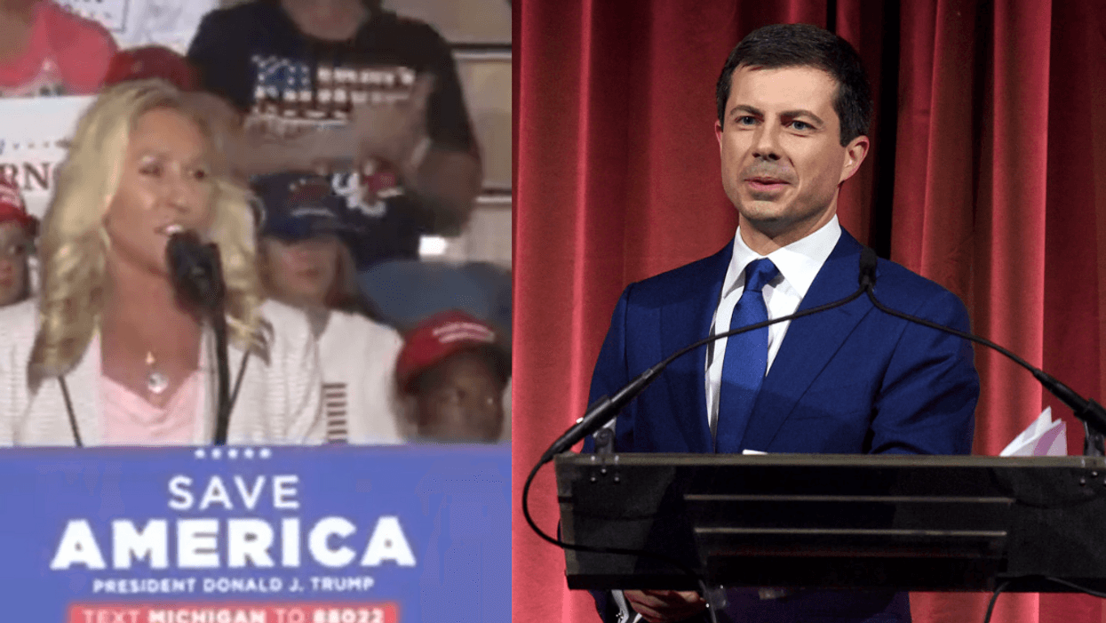 MTG Accuses Buttigieg Of Trying To 'Emasculate The Way We Drive' In Bizarre Rally Speech