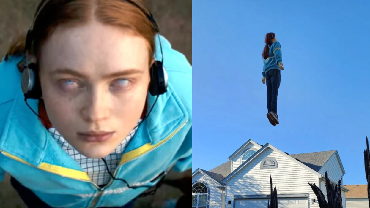 Viral Floating 'Stranger Things' Halloween Display Will Stay Up Despite 'Crazy' Neighbor's Complaint