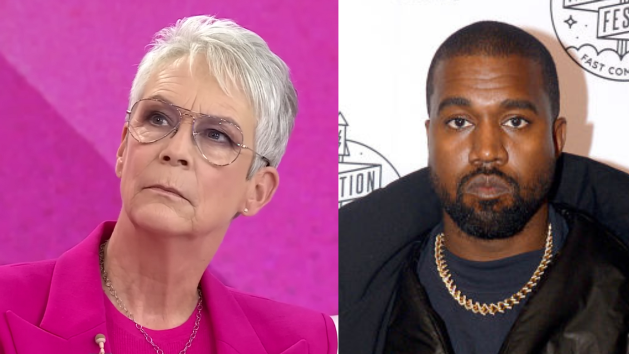 Jamie Lee Curtis Tearfully Condemns Ye After He Tweets He's Going 'Death Con 3 On Jewish People'