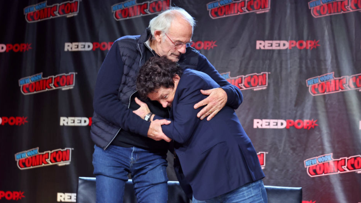 Michael J. Fox Just Reunited With Christopher Lloyd—And 'Back To The Future' Fans Are Tearing Up