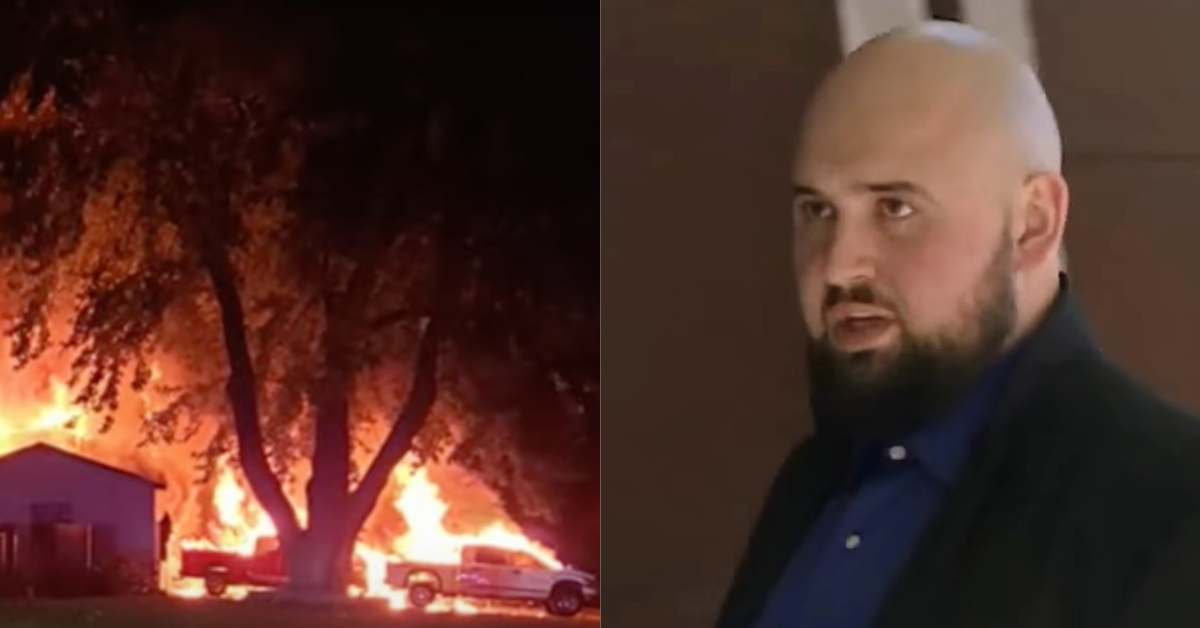 Man Who Claimed His Camper Van Was Blown Up Because He Supports Trump Admits He Set Fire Himself