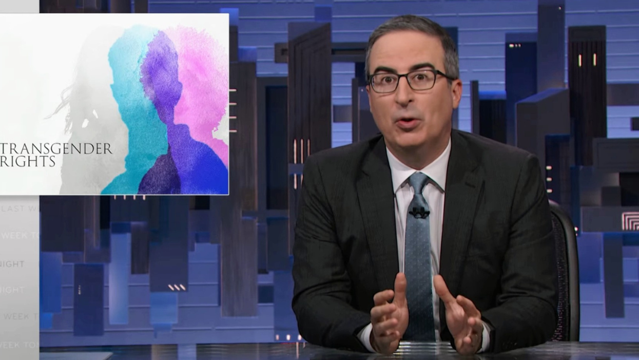 John Oliver's Viral Rant Comparing Attacks On Transgender Rights To Left-Handedness Is On Point