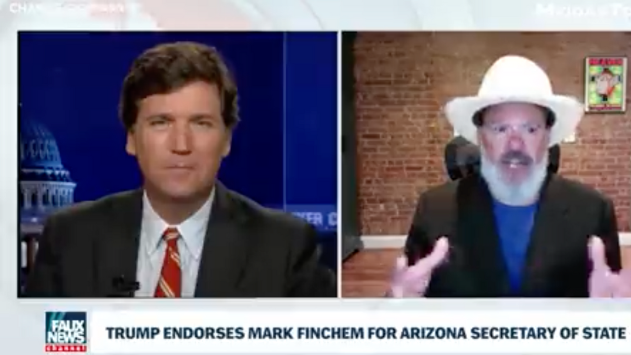 'Arrested Development' Star David Cross Epically Skewers MAGA Candidate With Parody Tucker 'Interview'