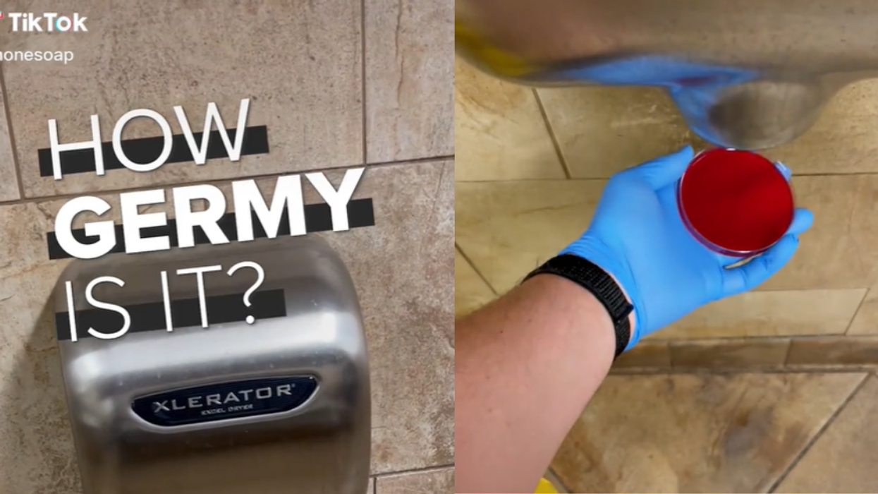 Viral TikTok Exposes Just How Unhygienic Using A Hand Dryer Truly Is
