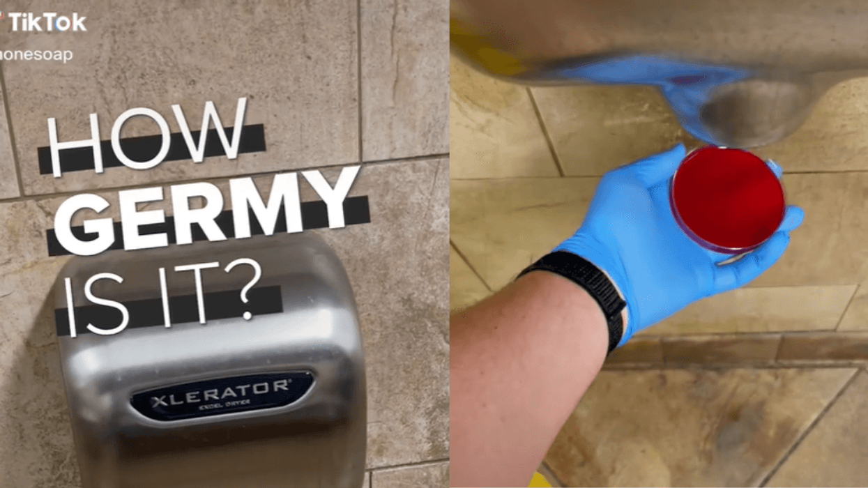 Viral TikTok Exposes Just How Unhygienic Using A Hand Dryer Truly Is