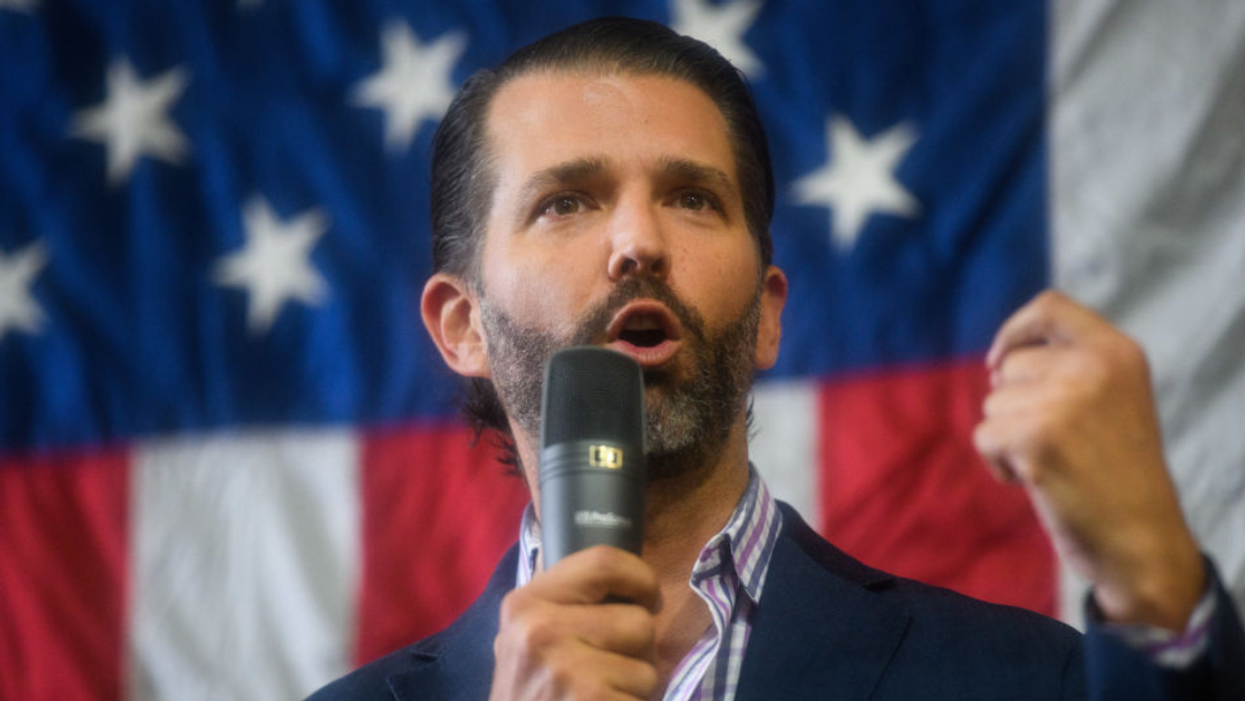 Don Jr.'s Cringey Attempt At A Spoof 'Spirit Halloween' Costume Leaves Twitter Groaning