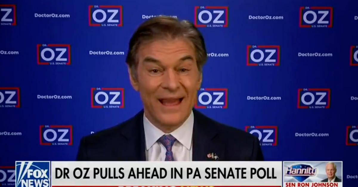 Dr. Oz Roasted Hard After Making Awkward Geography Error About Pennsylvania