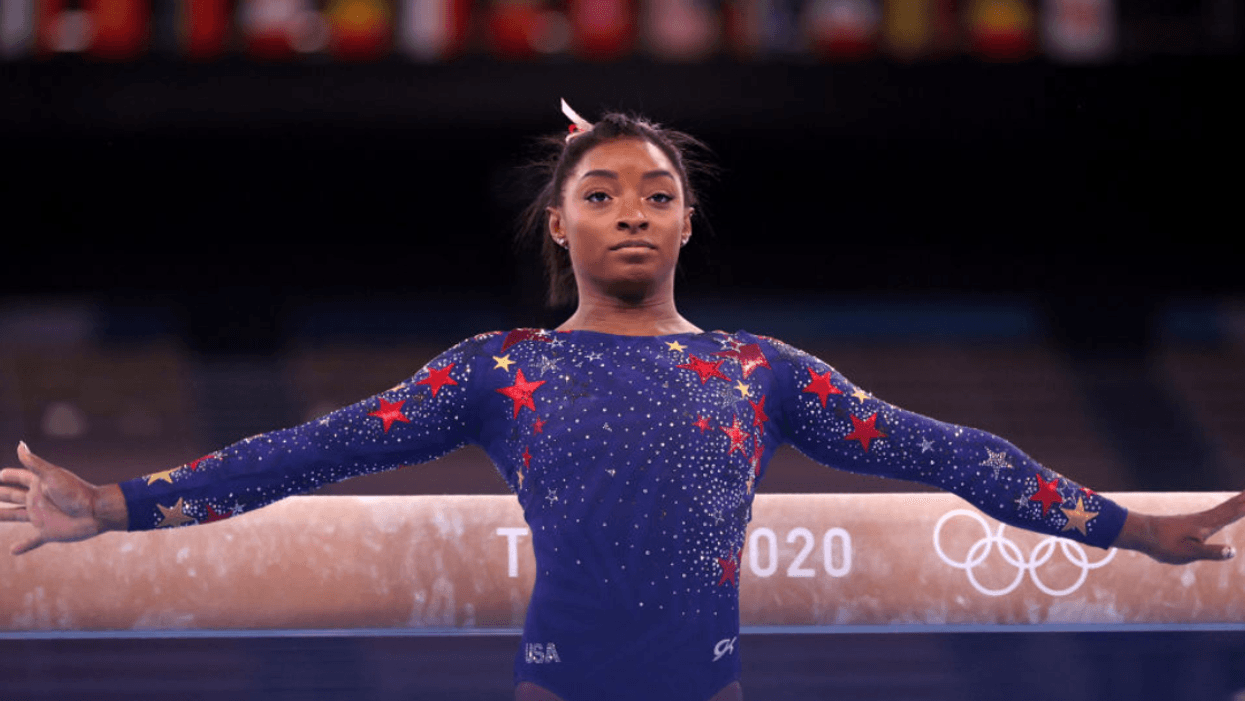 Simone Biles Claps Back Hard After Twitter Troll Makes Dig About Her Olympic Medal Count