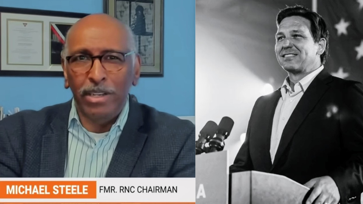 Former GOP Chair Expertly Shames DeSantis For Bonkers 'God Created A Fighter' Ad