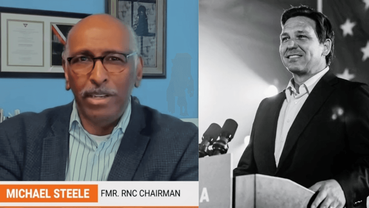 Former GOP Chair Expertly Shames DeSantis For Bonkers 'God Created A Fighter' Ad