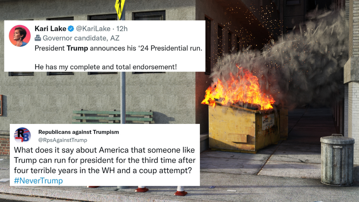 You-Know-Who Made It Official—And It’s Already A Trumpster Fire