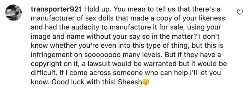 yaelaris sex doll Influencer Says a Sex Doll Company Made a Model of Her Without Consent main image 0