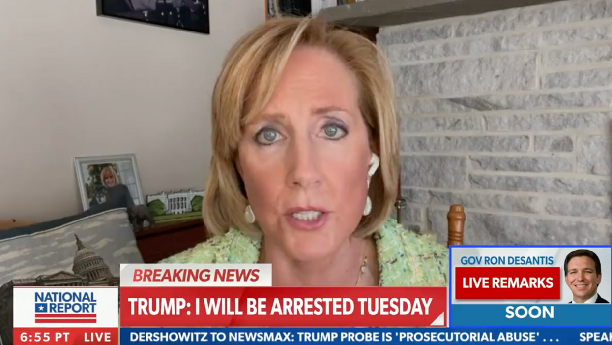 GOP Rep. Predicts Trump Indictment Will 'Blow Over'–And Even Newsmax Host Wasn't Having It