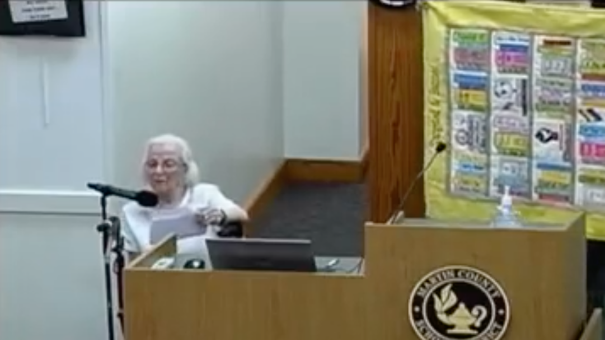 100-Year-Old Widow Of Fallen WWII Soldier Speaks Out Against Book Bans At Florida School Board Meeting
