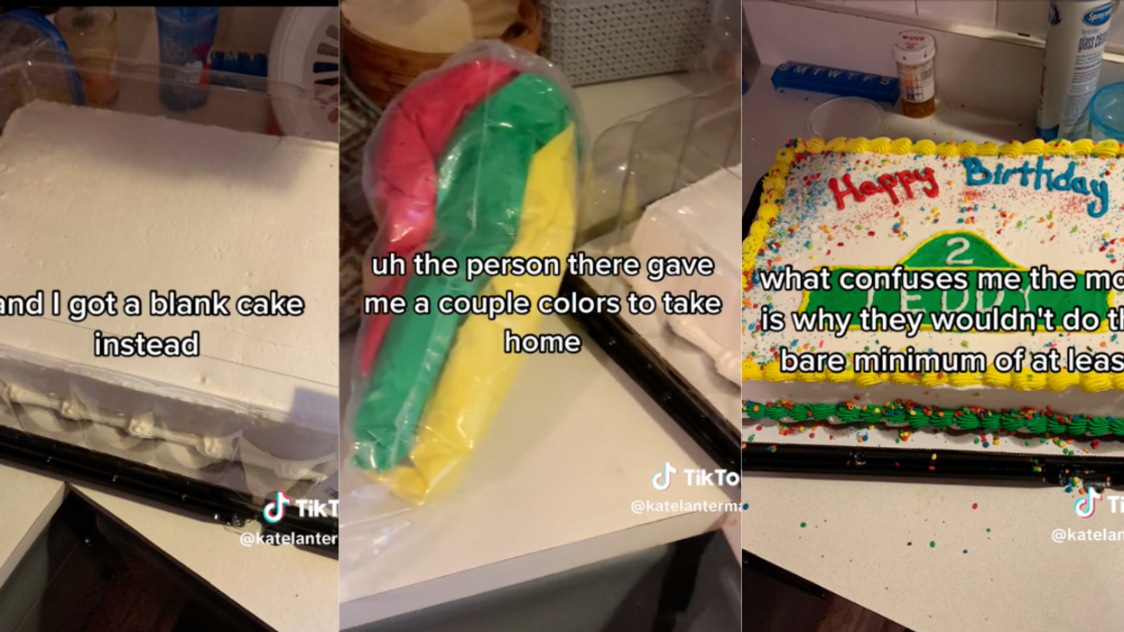 TikToker Rips Costco For Refusing To Decorate 2-Year-Old's Birthday Cake–So She Had To Do It Herself