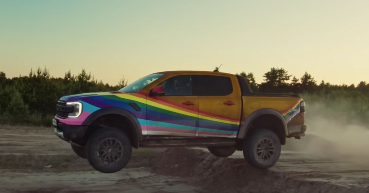 Conservatives Just Found An Old Ad For An LGBTQ+ Ford Pickup Truck—And They Lost It