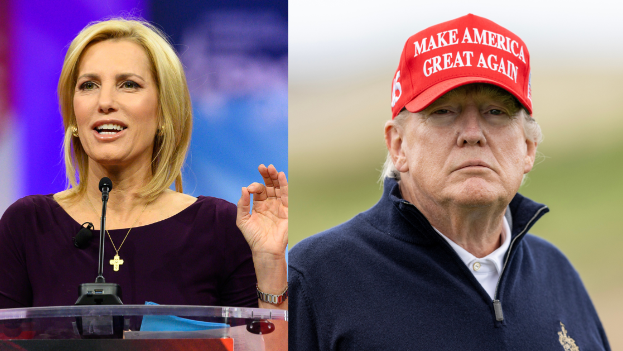 Trump Lashes Out At Laura Ingraham Over Poll Number 'Hit Piece'—And Get Out The Popcorn