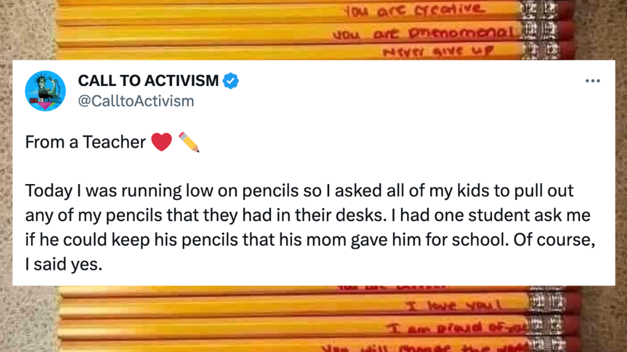 Teacher Asks To Borrow Student's Pencils—And Discovers Heartwarming Messages Written On Them By His Mom