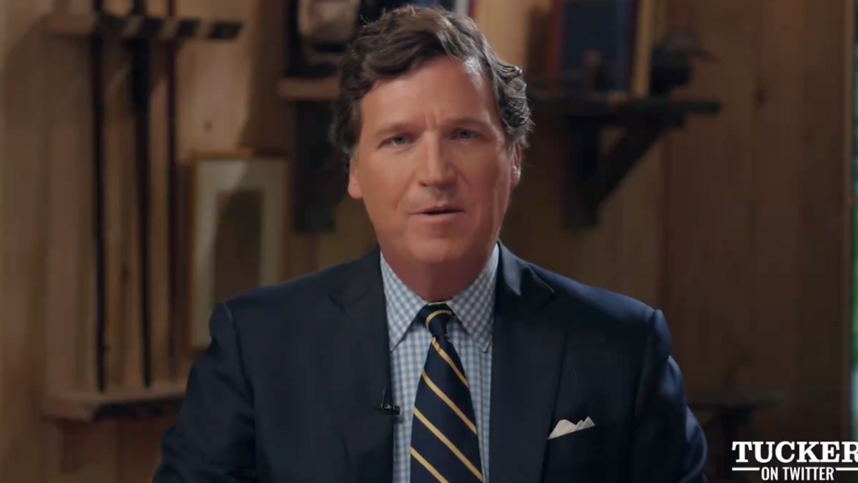 Tucker Carlson Rages After Old Fox News Producer Resigns Over 'Wannabe Dictator' Graphic