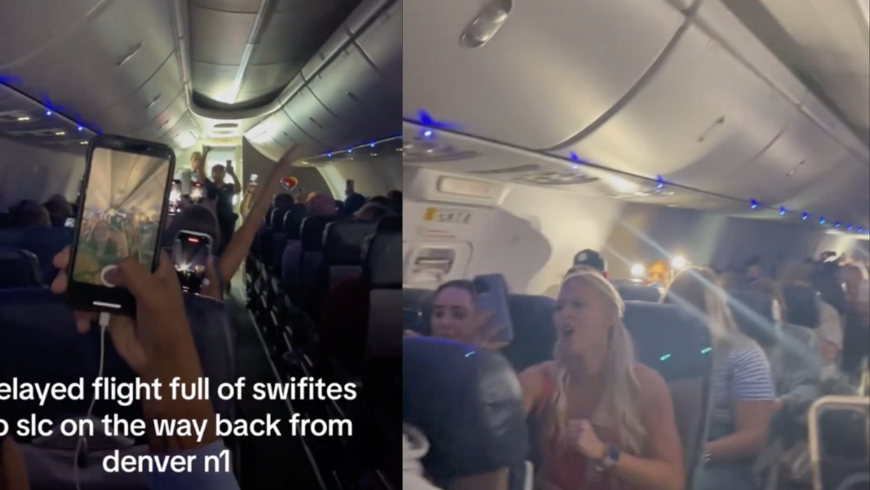 Internet Divided After Plane Full Of Taylor Swift Fans Breaks Into A Singalong During Flight Delay