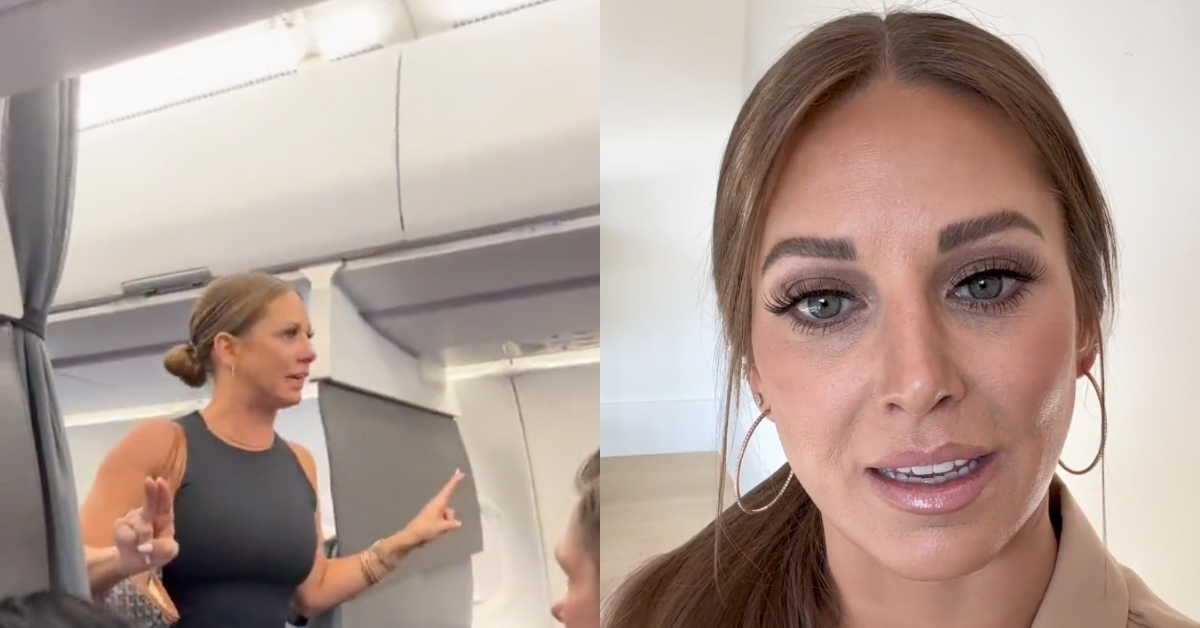 'Crazy Plane Lady' Finally Speaks Out To Apologize For Her 'Unacceptable' Behavior In New Video