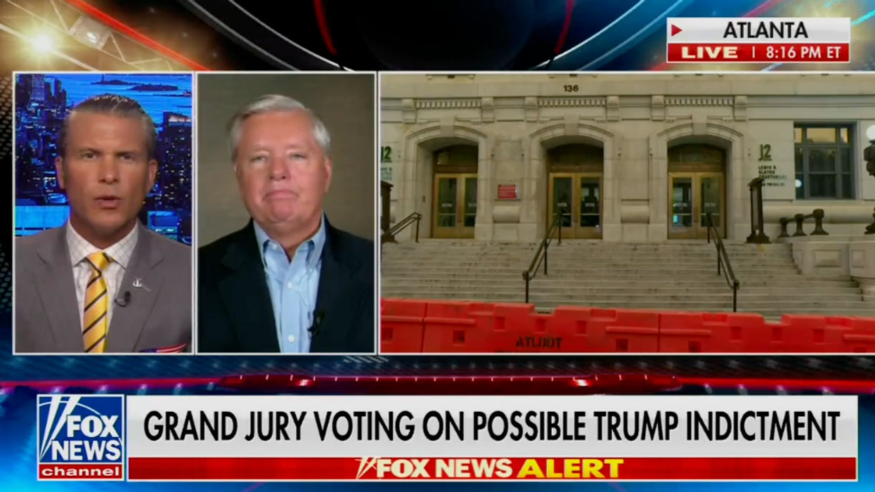 Lindsey Graham Had The Most Clueless Defense Of Trump Amid Latest Indictment—And It Totally Backfired