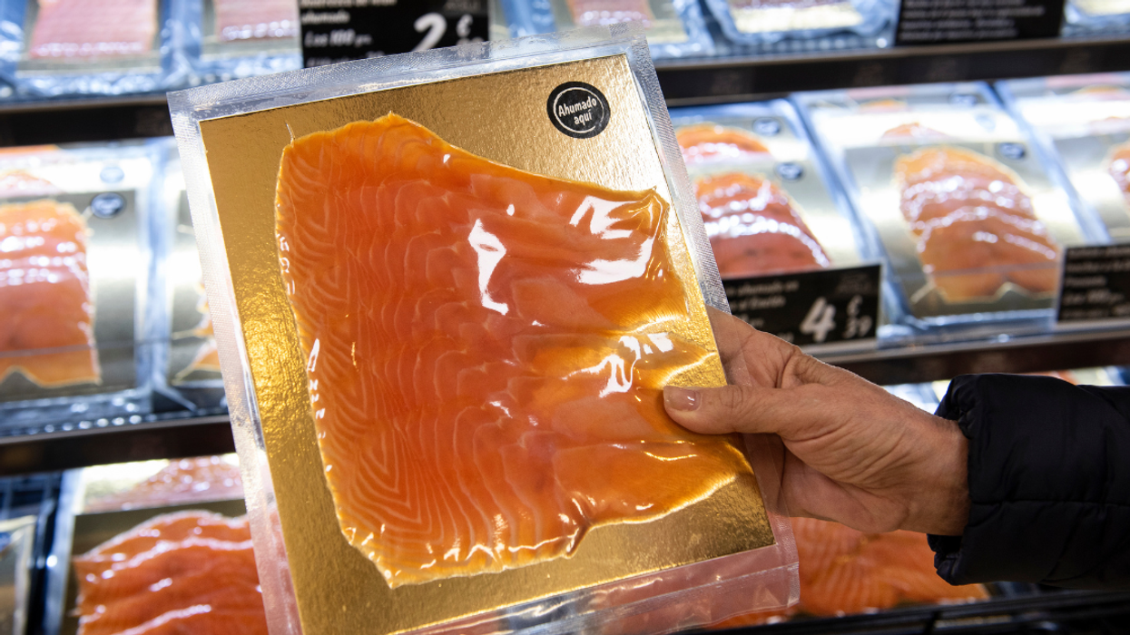 TikToker Captures Parasitic Worm Wriggling Around Inside Pack Of Costco Salmon—And NOPE
