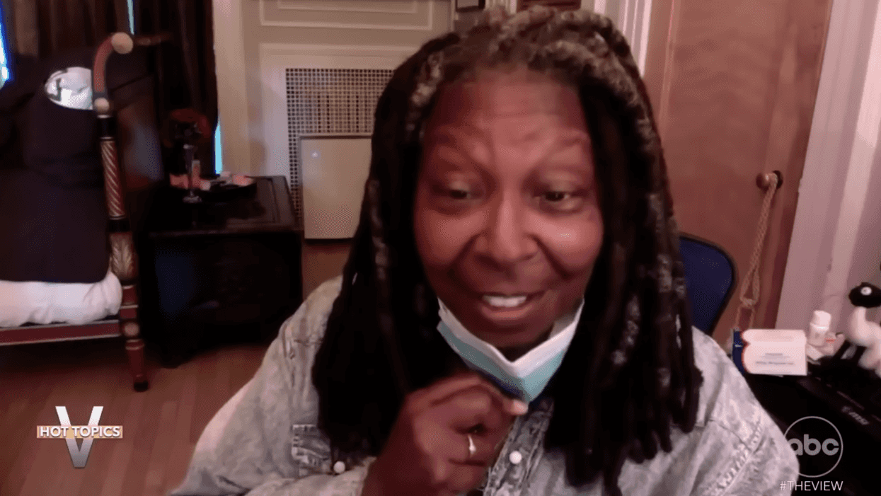 Whoopi Shuts Down Conspiracy Theories Claiming She's Not Actually Out With COVID