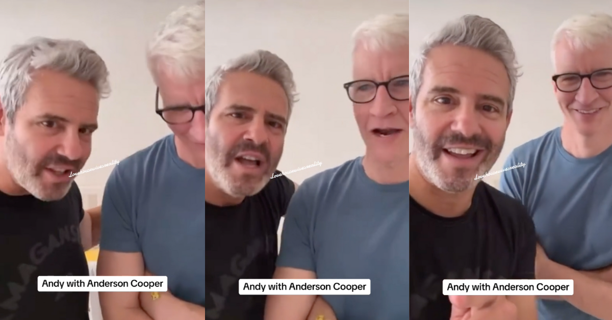 Andy Cohen Asked Anderson Cooper How Often He Thinks About The Roman Empire—And Wow